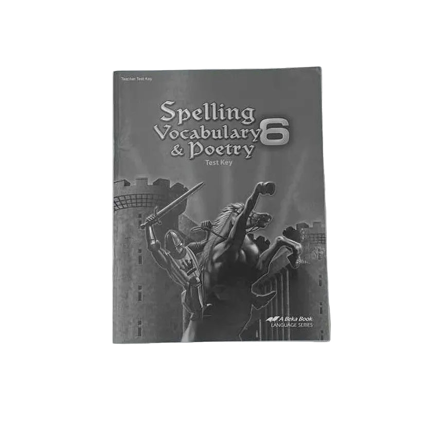 A Beka 6th Grade Answer Key 6th Ed. Language Arts Curriculum