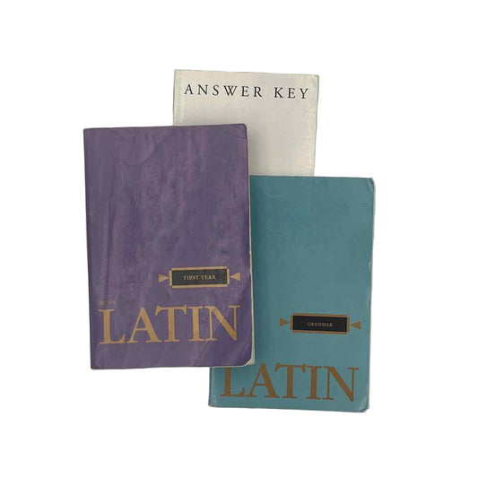 8th-12th Grade Henle Latin First Year Text 3-pc Set