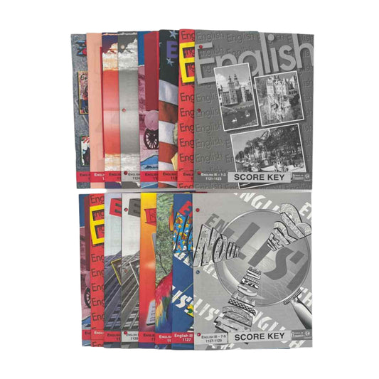 ACE English III PACES & Score Keys Set