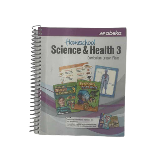 A Beka 3rd Grade Science & Health Curriculum Lesson Plans