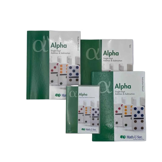 Math-U-See Math Curriculum on a white background.