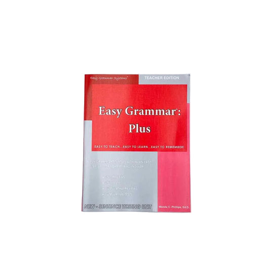 Easy Grammar Spelling Curriculum on a white background.
