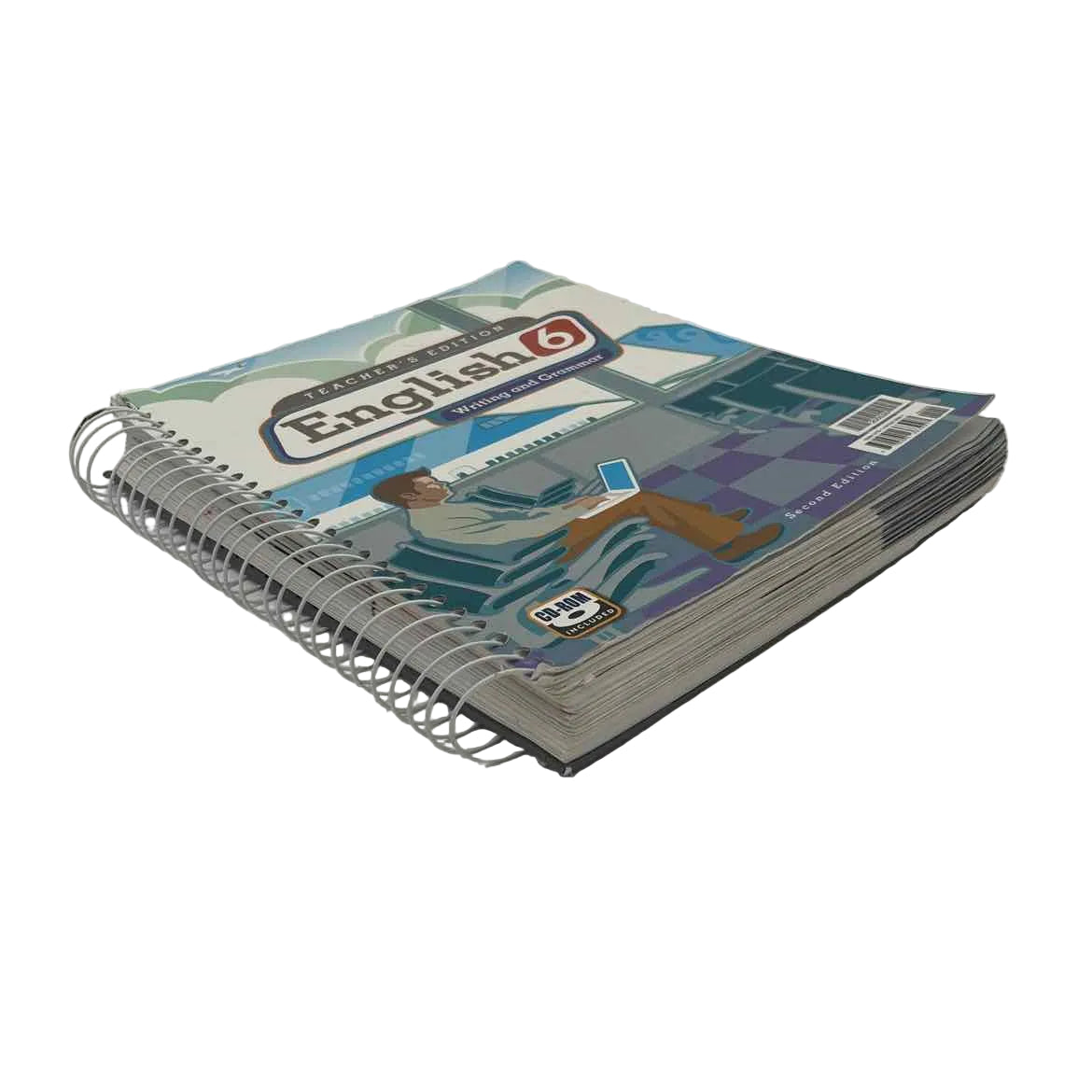 Bob Jones English 6 Teacher's Edition w/CD ROM (mild water damage)