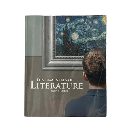 Bob Jones BJU Fundamentals of Literature Student Text on a white background.
