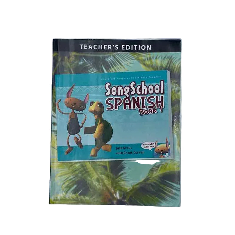 Classical Academic Press K-3rd Grade Teacher Book Foreign Language Curriculum on a white background.