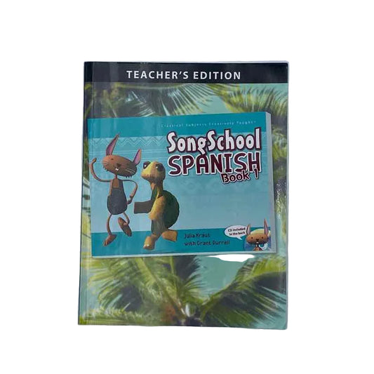 Classical Academic Press K-3rd Grade Teacher Book Foreign Language Curriculum on a white background.
