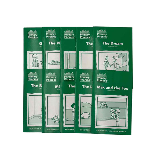 K-2nd Grade Primary Phonics 3 Set of 10 Storybooks Barbara W. Makar