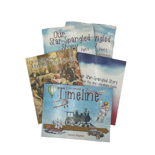 Notgrass Our Star-Spangled Story 5-pc Curriculum Package (does not include Student Workbook)
