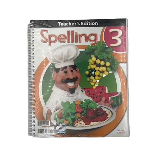 Bob Jones 3rd Grade Spelling 3 Teacher's Edition 2nd Ed.
