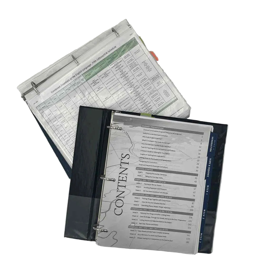 Classical Conversations Essentials English Language Curriculum w/Solutions Manual & Student Packet