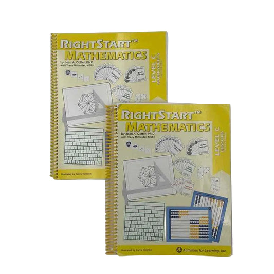 RightStart Mathematics 1st-4th Grade Complete Set 2nd Ed. Math Curriculum on a white background.