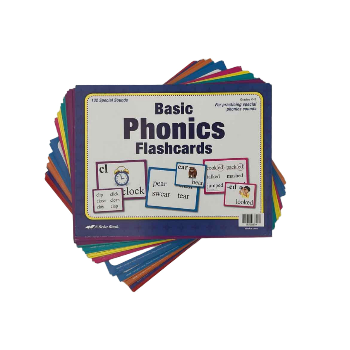 A Beka K-3rd Grade Basic Phonics Flashcards 3rd Ed.