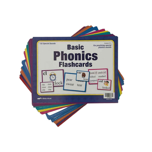 A Beka K-3rd Grade Basic Phonics Flashcards 3rd Ed.