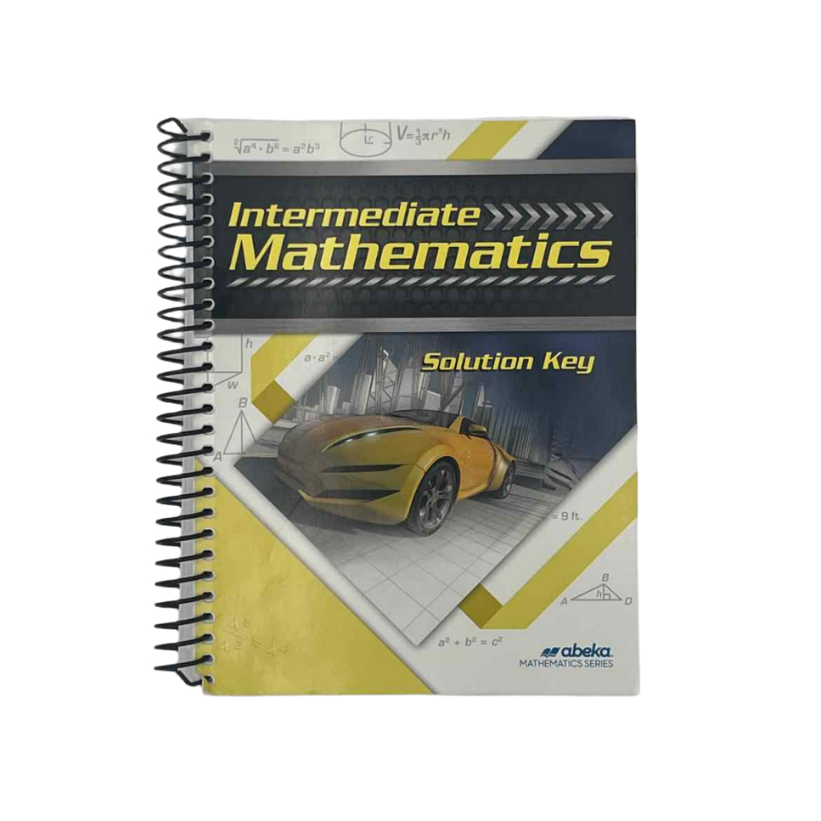 A Beka 7th Grade Intermediate Mathematics Solution Key 4th Edition