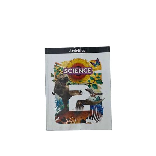 Bob Jones 2nd Grade Activity Book 5th Ed. Science Curriculum on a white background.