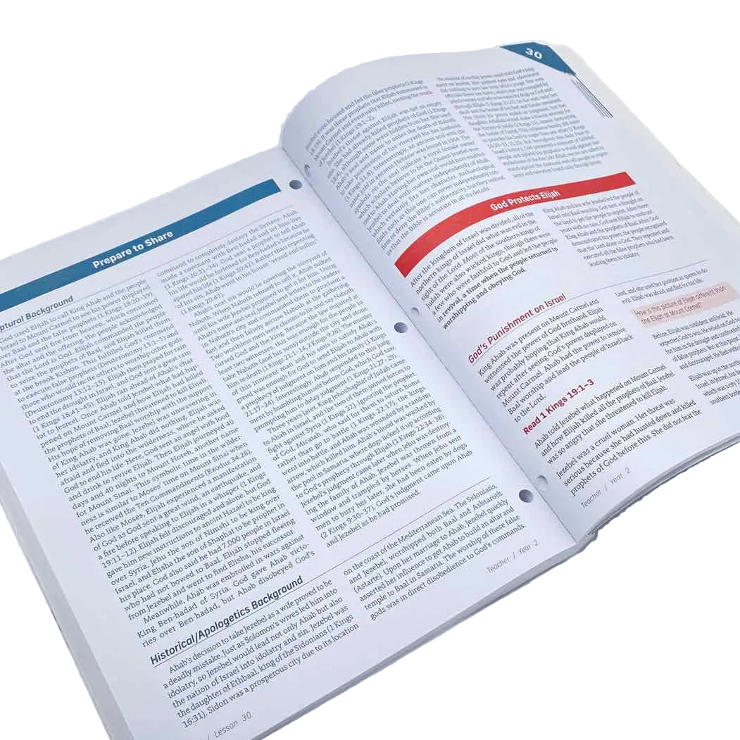 Answers In Genesis Elementary Teacher Book Bible Curriculum on a white background.