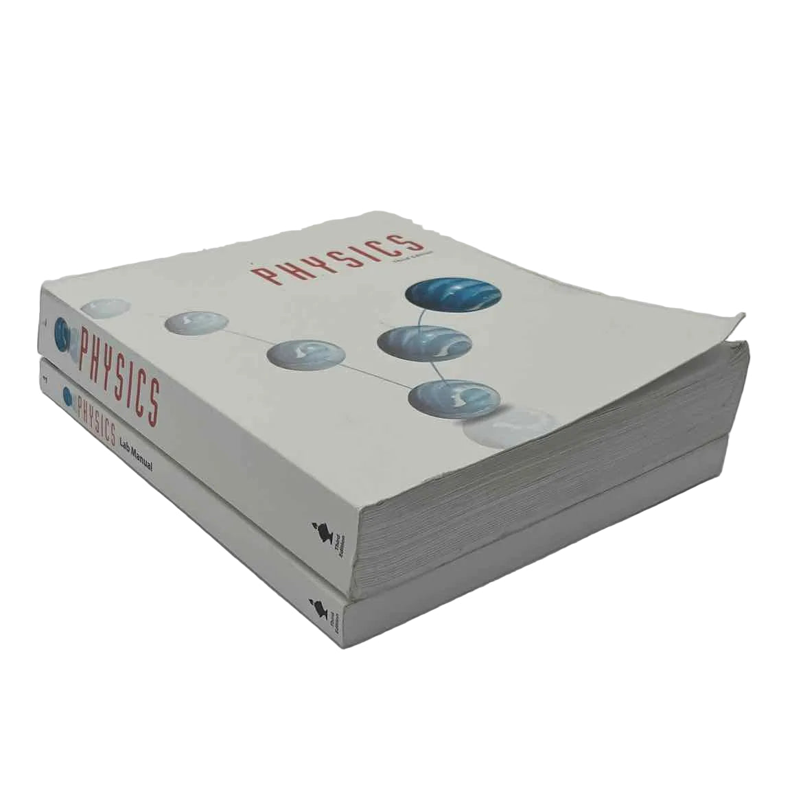 Bob Jones BJU Physics Student Text & Lab Manual (2-pc) on a white background.