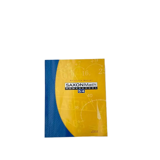 Saxon Math Curriculum on a white background.