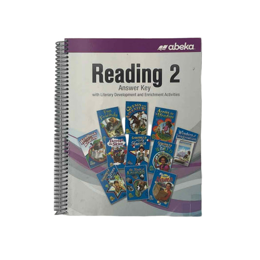 A Beka 2nd Grade Reading 2 Answer Key