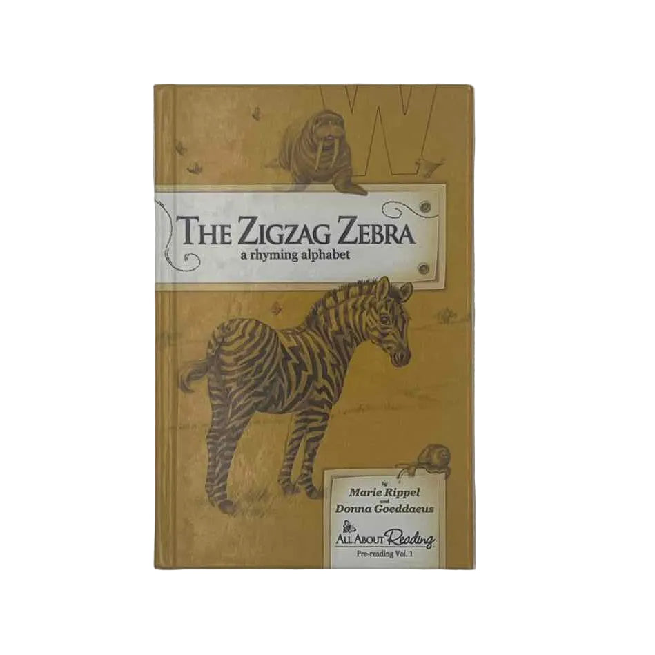 All About Reading Zigzag Zebra - A Rhyming Alphabet Pre-Reading Vol. 1