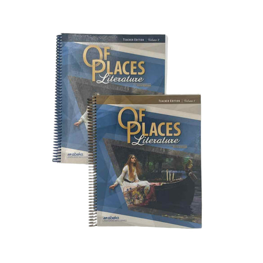 Abeka Of Places Teacher Edition Volumes 1 and 2