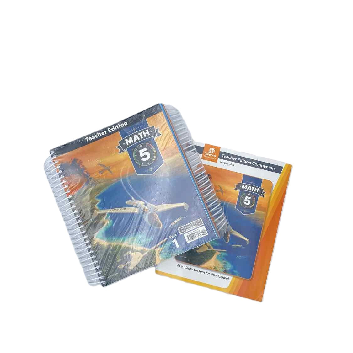 Bob Jones 5th Grade Teacher Book 4th Ed. Math Curriculum