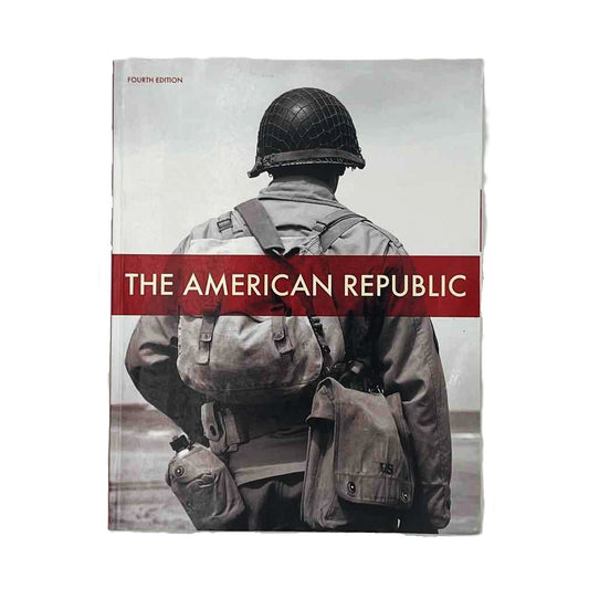 Bob Jones BJU The American Republic Student Text on a white background.