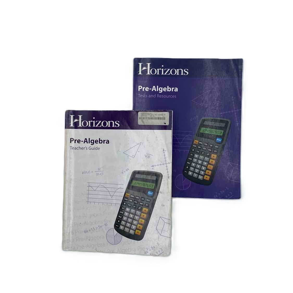 Alpha Omega Publications Horizons Pre-Algebra Teacher's Guide & Tests & Resources