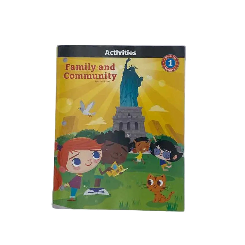Bob Jones 1st Grade Partial Set 4th Ed. Social Studies Curriculum