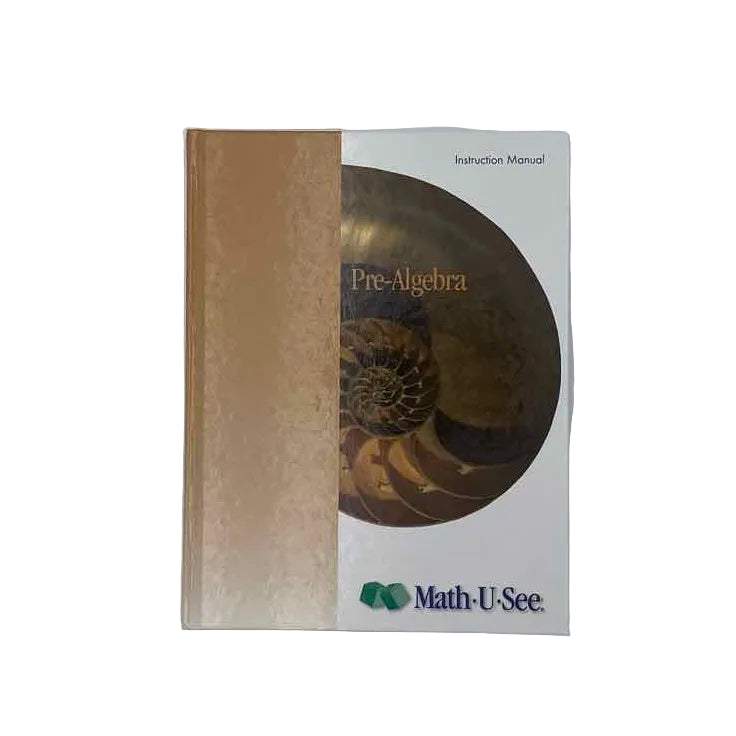 Math-U-See 7th-8th Grade Instruction Manual Math Curriculum