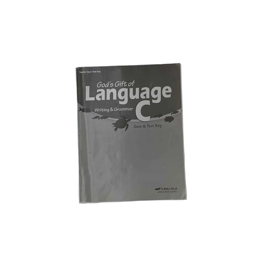A Beka 6th Grade Answer Key 3rd Ed. Language Arts Curriculum on a white background.