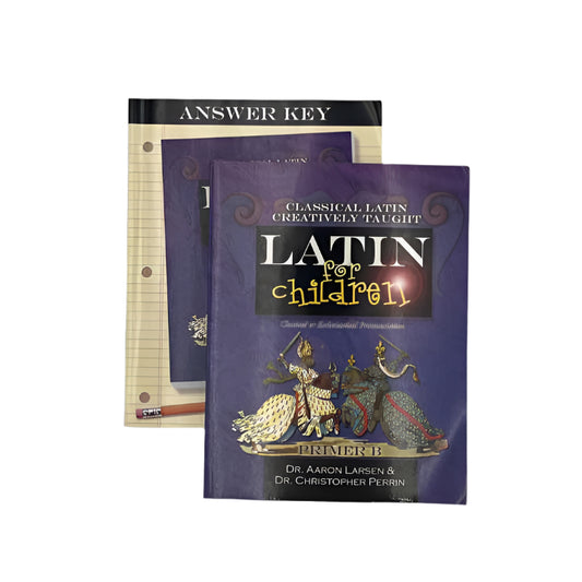 Classical Academic Press Latin for Children Primer B Student Book & Answer Key