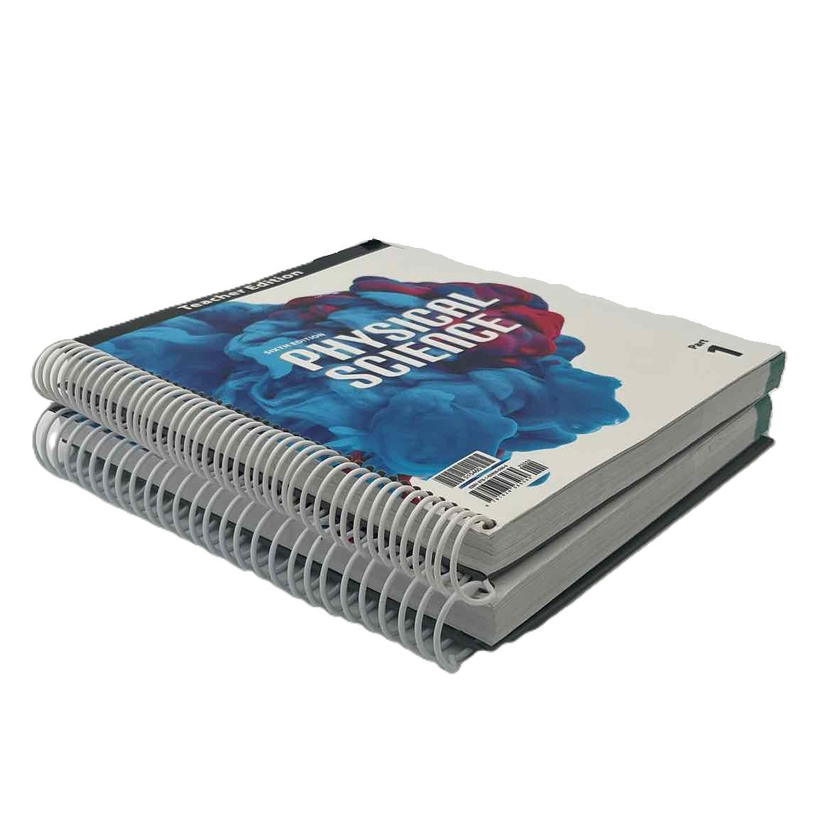 Bob Jones BJU Physical Science 2-vol. Teacher Edition 6th Ed. on a white background.