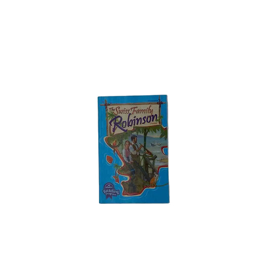 The Swiss Family Robinson (3j) A Beka 3rd Grade Reader 2nd Ed. Reading/Literature Curriculum on a white background.