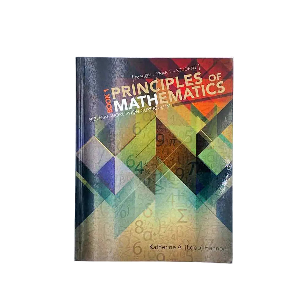Principles of Mathematics Book 1 Student Book