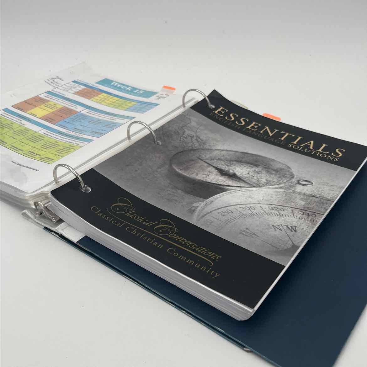 Classical Conversations Essentials English Language Curriculum w/Solutions Manual & Student Packet