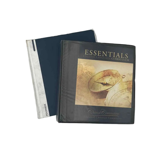Classical Conversations Essentials English Language Curriculum w/Solutions Manual & Student Packet
