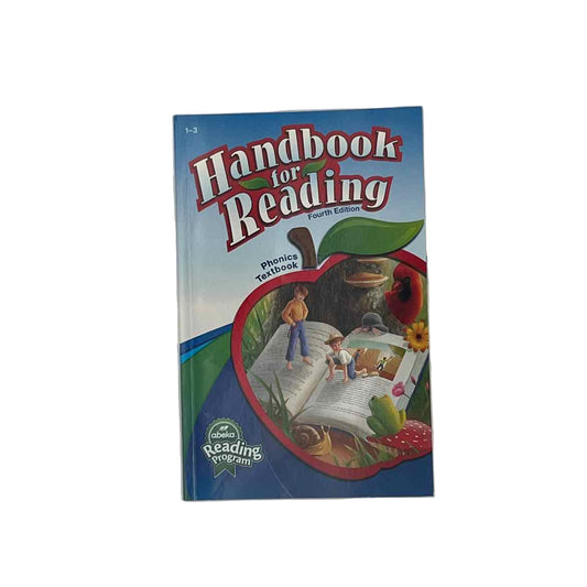 A Beka 1st and 2nd Grade Handbook for Reading Phonics Textbook 4th Ed.