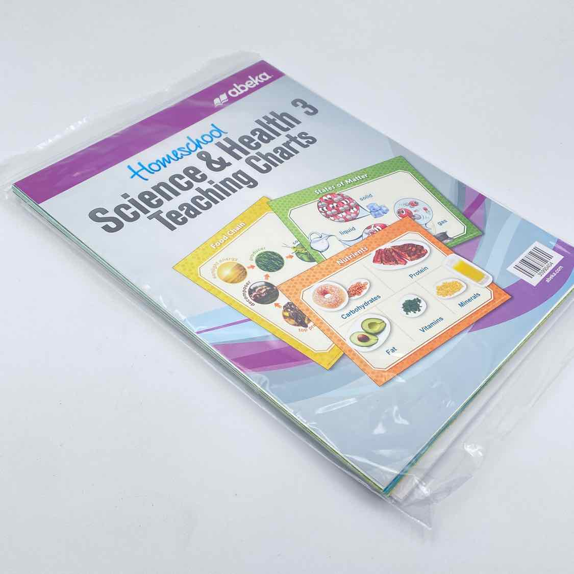 A Beka 3rd Grade Visual Aid Science Curriculum on a white background.