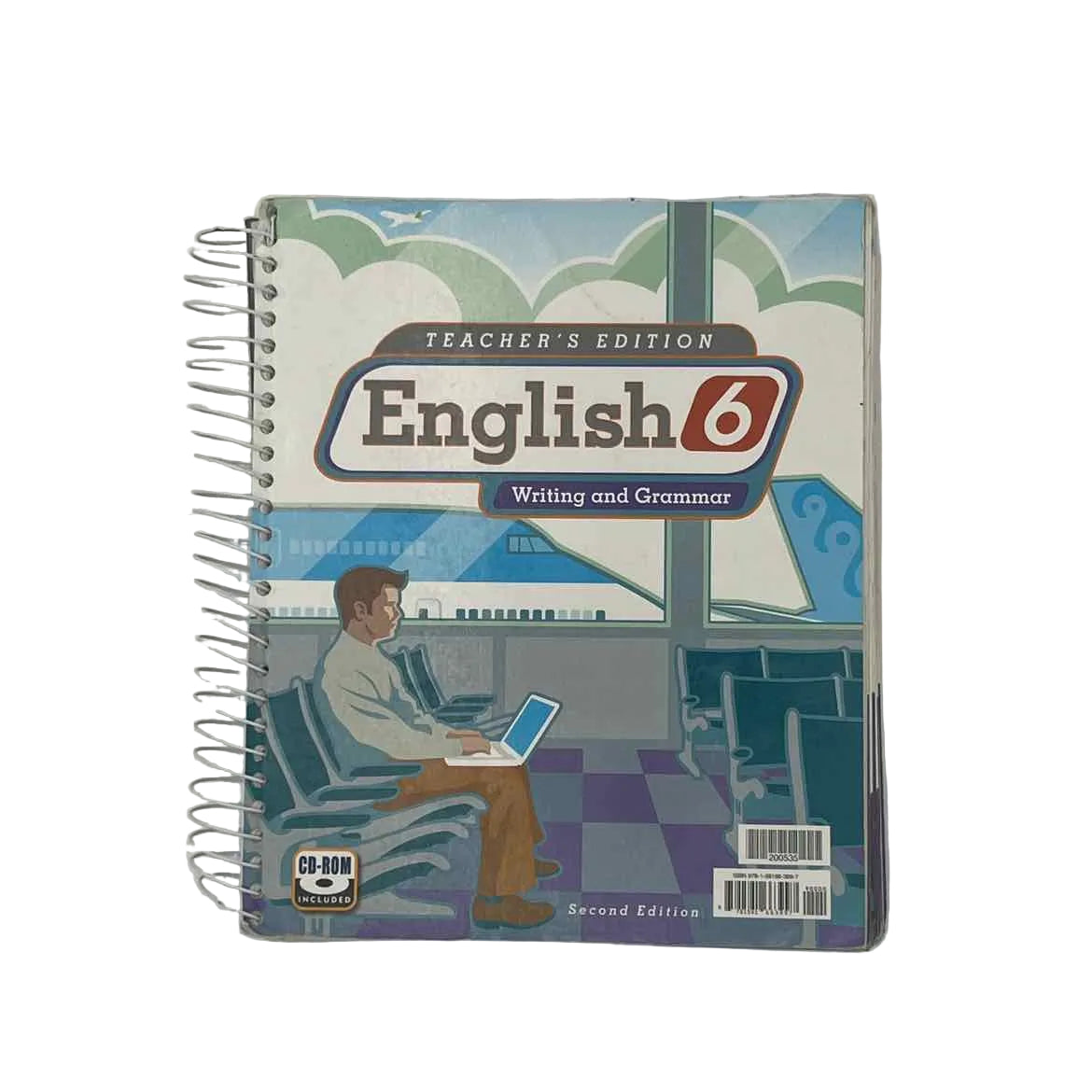 Bob Jones English 6 Teacher's Edition w/CD ROM (mild water damage)
