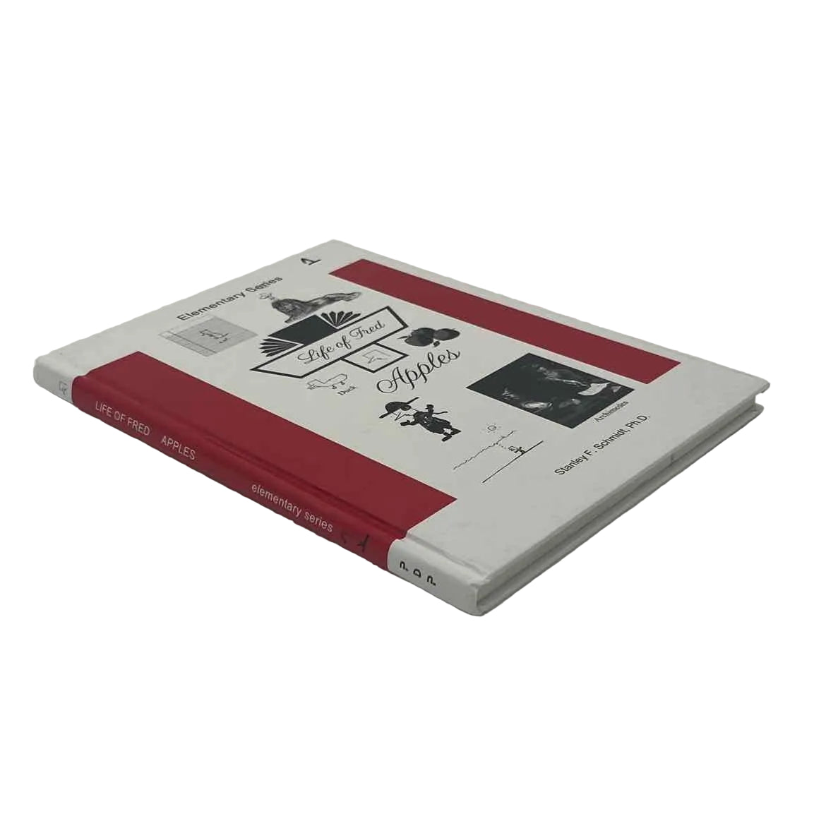 Life of Fred Elementary Series Apples (Gr. 1-4) on a white background.