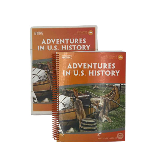 My Father's World 2nd-3rd Grade Adventures in U.S. History Teacher's Manual & Student Sheets