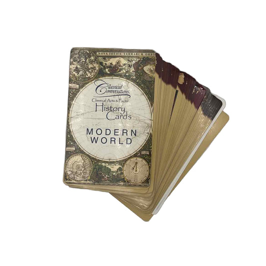 Classical Conversations Classical Acts & Facts History Cards Modern World
