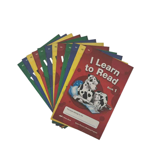 A Beka K5 Basic Phonics Readers Complete Set 5th Ed.