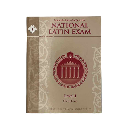 Memoria Press Memoria Press Guide to the National Latin Exam Lvl. 1