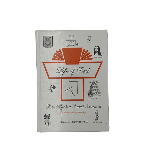 Life of Fred Pre-Algebra 2 w/Economics (Gr. 6-8) on a white background.