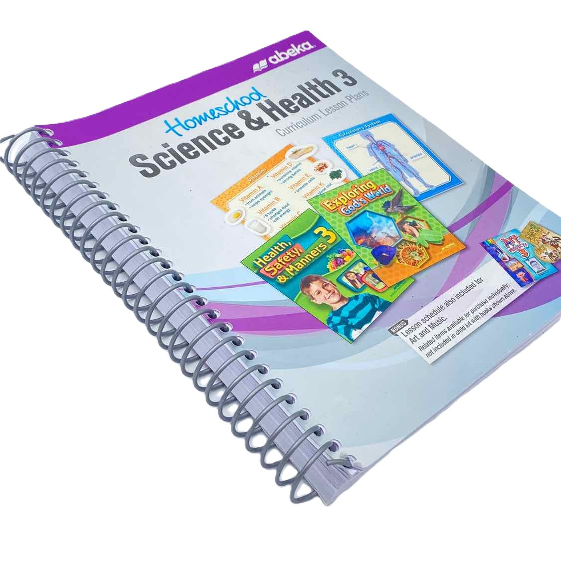 Abeka Science and Health 3 Curriculum Lesson Plans Book Science Curriculum