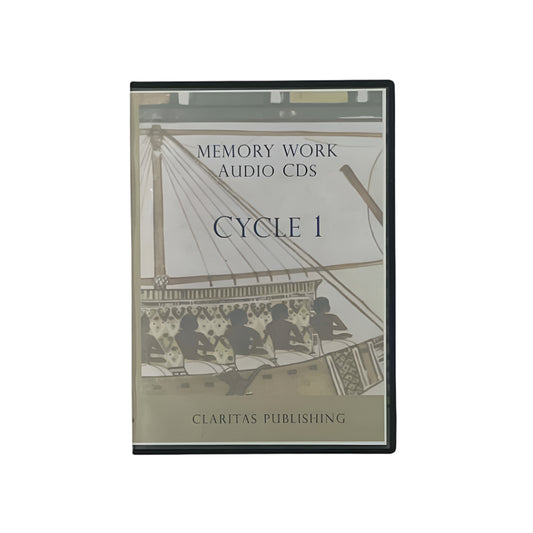 Claritas Publishing K-6th Grade Cycle 1 Memory Work Audio CDs Classical Curriculum