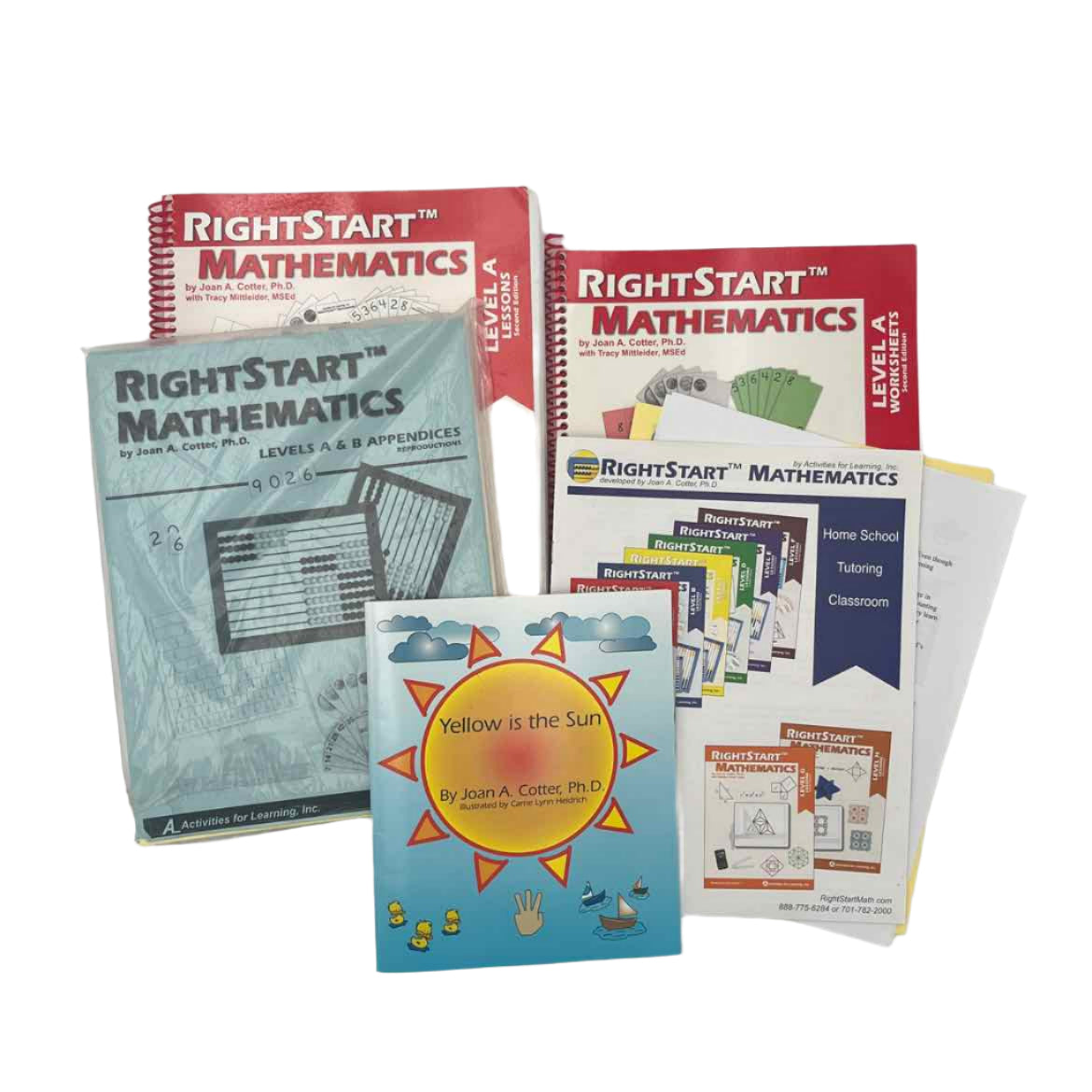 Right Start Math Cards RightStart Mathematics Kindergarten Complete Set 2nd Ed. Math ...