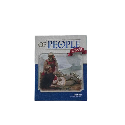 Of People Literature A Beka 5th Ed. Language Arts Curriculum on a white background.